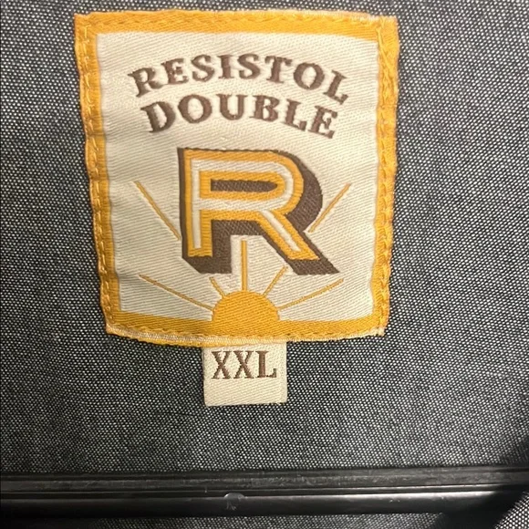 Men's XXL Resistol Black Pearl Snap - Picture 2 of 4